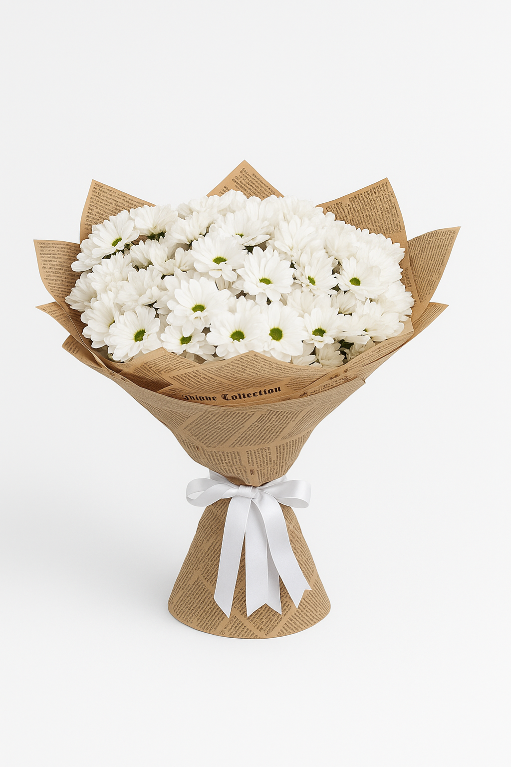 beyaz-papatya-buketi | Antalya Çiçek Siparişi